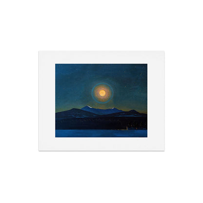 "Moonlight, Winter" by Rockwell Kent (1940) Art Print Gallery Image 4