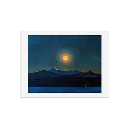 "Moonlight, Winter" by Rockwell Kent (1940) Art Print Gallery Image 7