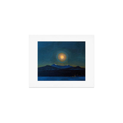 "Moonlight, Winter" by Rockwell Kent (1940) Art Print Gallery Image 1