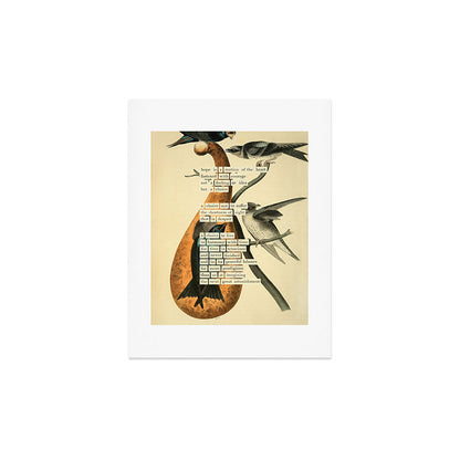 Purple Martin Divination from # An Almanac of Birds # Divinations for Uncertain Days Art Print Gallery Image 3