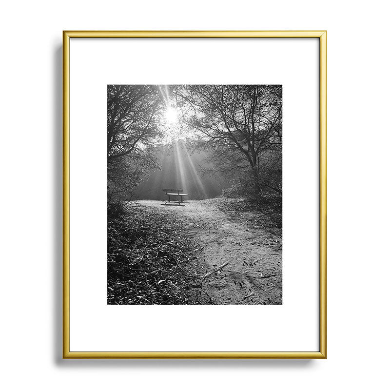 "Sunlit Solitude" by Maria Popova Framed Art Print Gallery Image 88