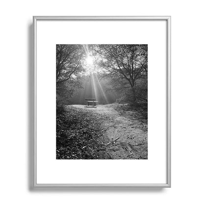 "Sunlit Solitude" by Maria Popova Framed Art Print Gallery Image 96
