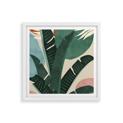 Modern jungle shapes Framed Art Print Gallery Image 38