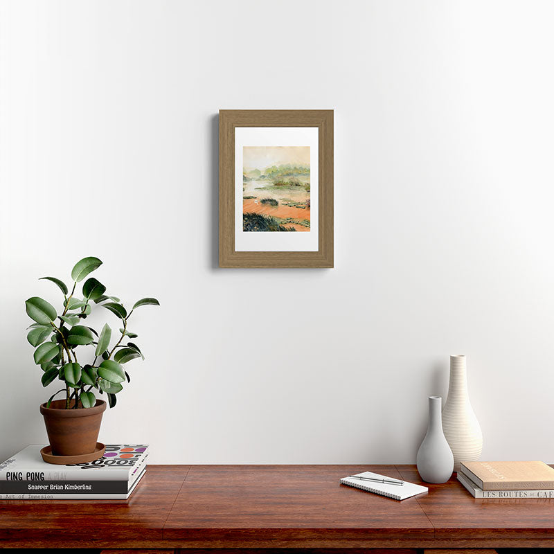 Egret On The Marsh Framed Art Print Gallery Image 52