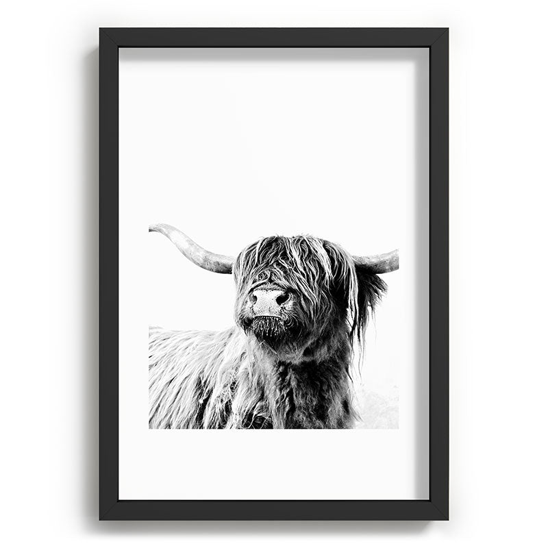 HIGHLAND CATTLE FRIDA Framed Art Print Gallery Image 81