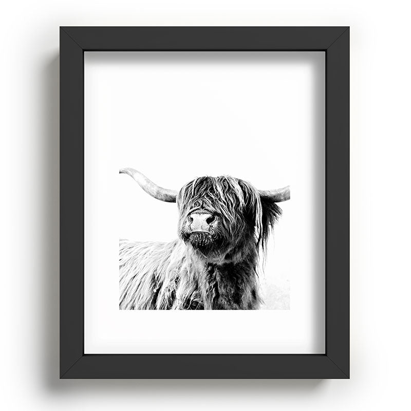 HIGHLAND CATTLE FRIDA Framed Art Print Gallery Image 78