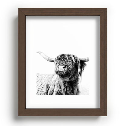 HIGHLAND CATTLE FRIDA Framed Art Print Gallery Image 88