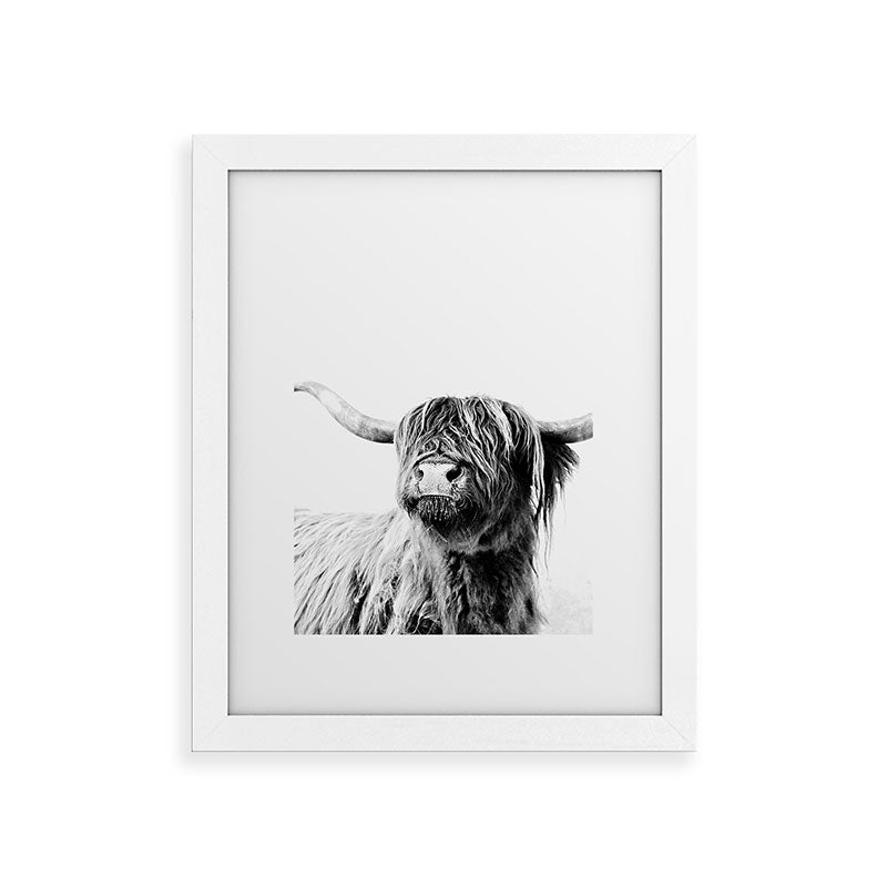 HIGHLAND CATTLE FRIDA Framed Art Print Gallery Image 73