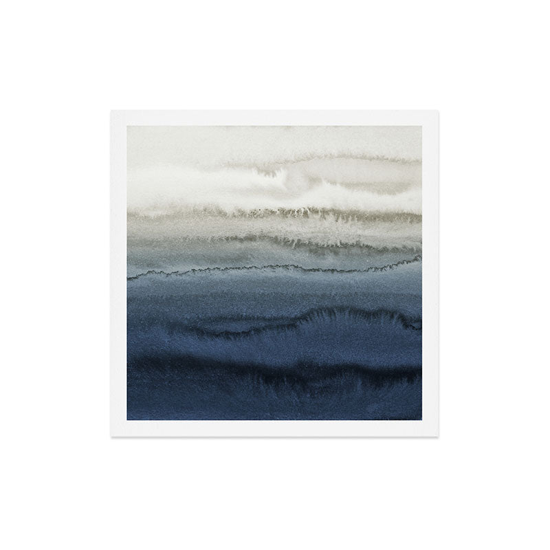 WITHIN THE TIDES - CRUSHING WAVES BLUE Art Print Gallery Image 2