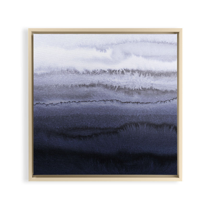 WITHIN THE TIDES BLUE Framed Canvas Print Gallery Image 9