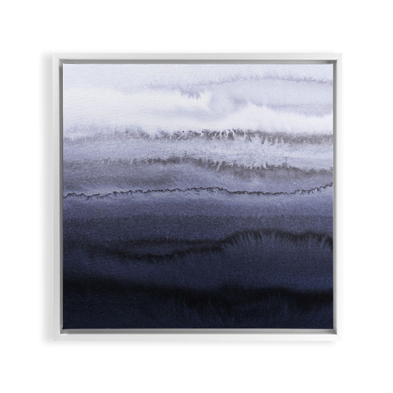 WITHIN THE TIDES BLUE Framed Canvas Print Gallery Image 11