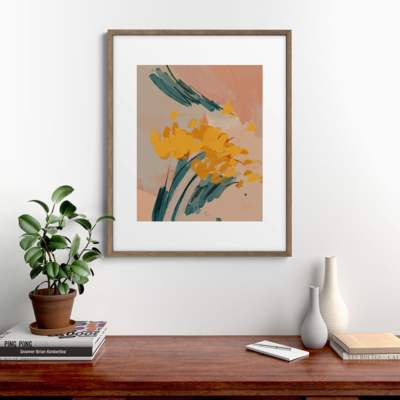 Bouquet Of Summer Sunshine Framed Art Print Gallery Image 19