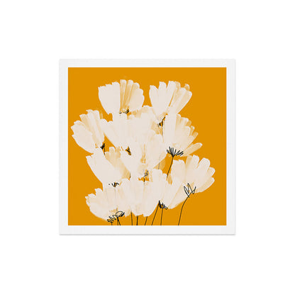 Flowers In Tangerine Art Print Gallery Image 5