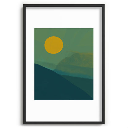 The Hills Felt Green That Evening Framed Art Print Gallery Image 85