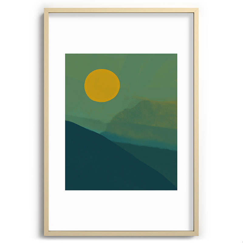 The Hills Felt Green That Evening Framed Art Print Gallery Image 102