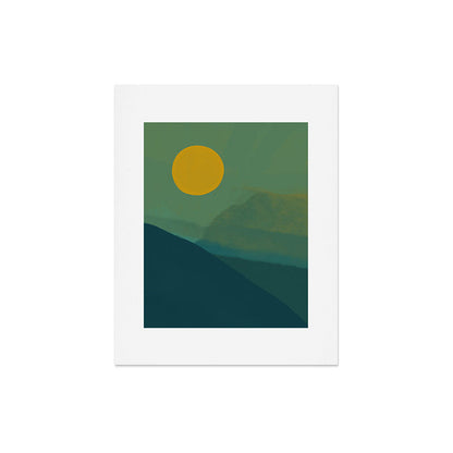 The Hills Felt Green That Evening Art Print Gallery Image 6