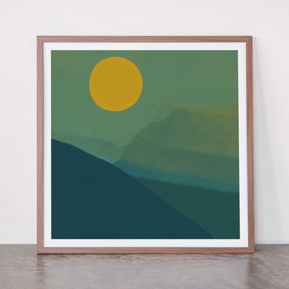 The Hills Felt Green That Evening Framed Art Print Gallery Image 66