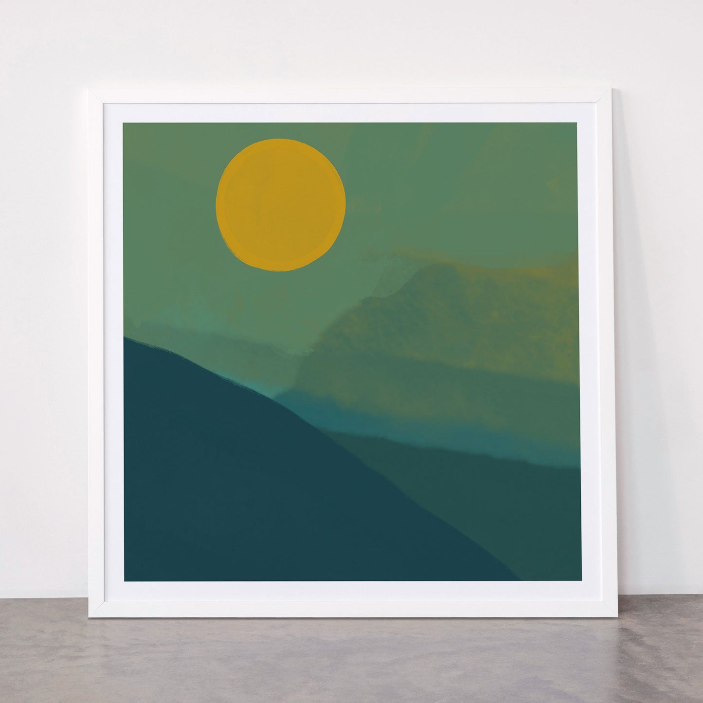 The Hills Felt Green That Evening Framed Art Print Gallery Image 87