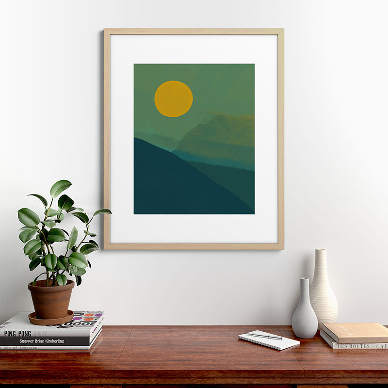 The Hills Felt Green That Evening Framed Art Print Gallery Image 67