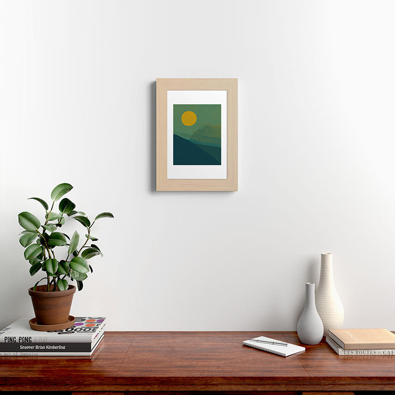 The Hills Felt Green That Evening Framed Art Print Gallery Image 62