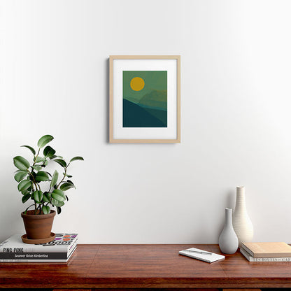 The Hills Felt Green That Evening Framed Art Print Gallery Image 25