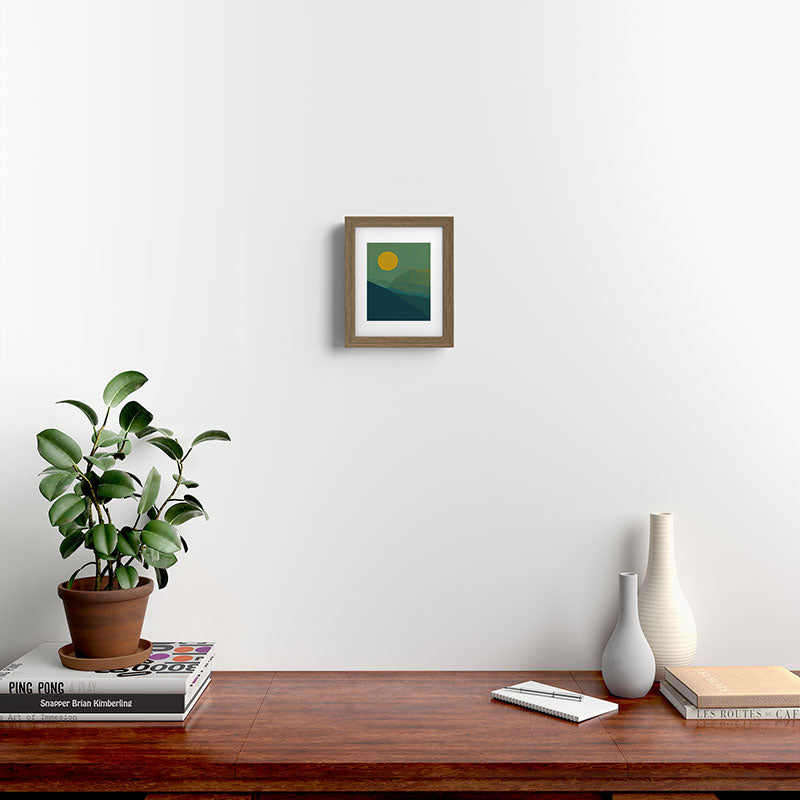 The Hills Felt Green That Evening Framed Art Print Gallery Image 10