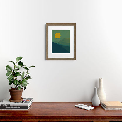 The Hills Felt Green That Evening Framed Art Print Gallery Image 53