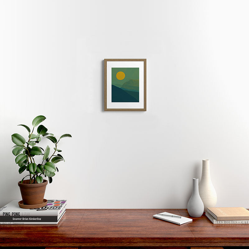 The Hills Felt Green That Evening Framed Art Print Gallery Image 12