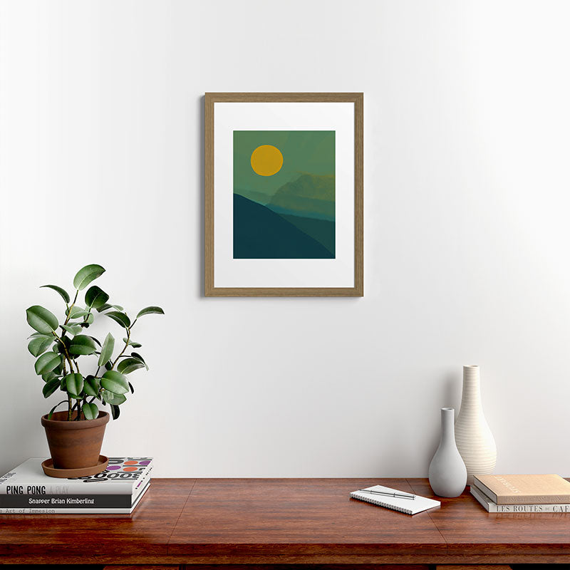 The Hills Felt Green That Evening Framed Art Print Gallery Image 54