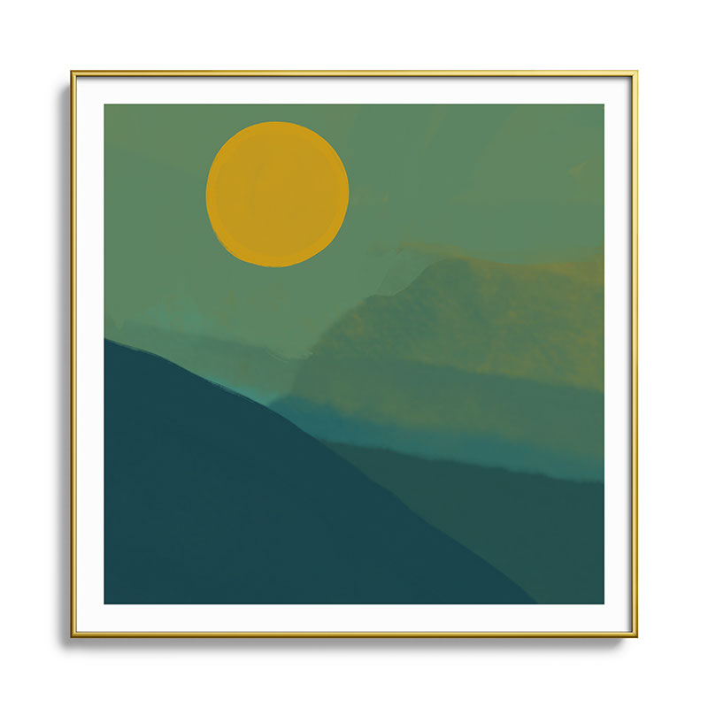 The Hills Felt Green That Evening Framed Art Print Gallery Image 136