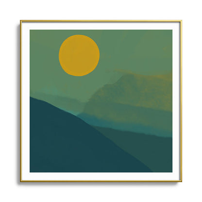 The Hills Felt Green That Evening Framed Art Print Gallery Image 136