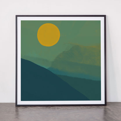 The Hills Felt Green That Evening Framed Art Print Gallery Image 11
