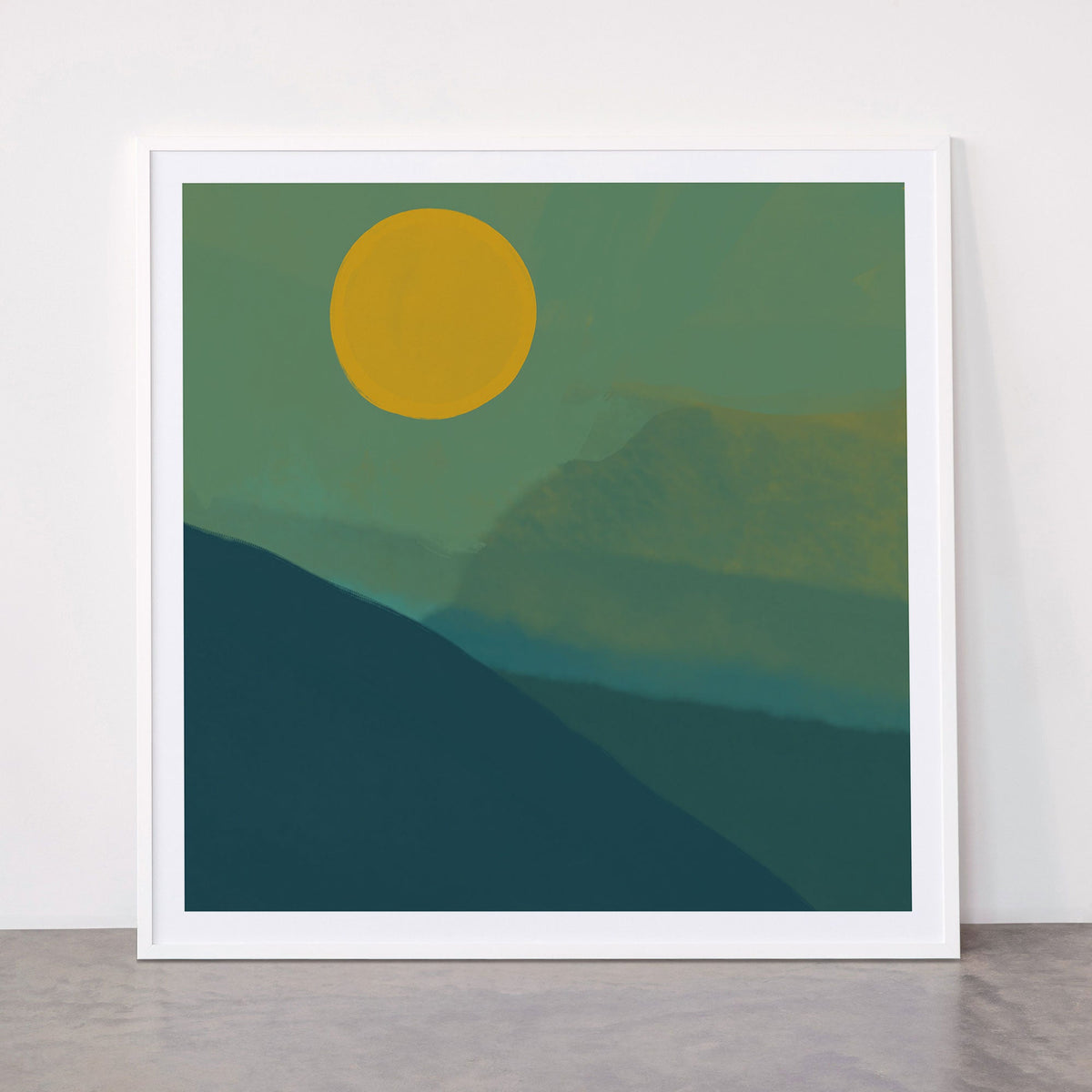 The Hills Felt Green That Evening Framed Art Print Gallery Image 43