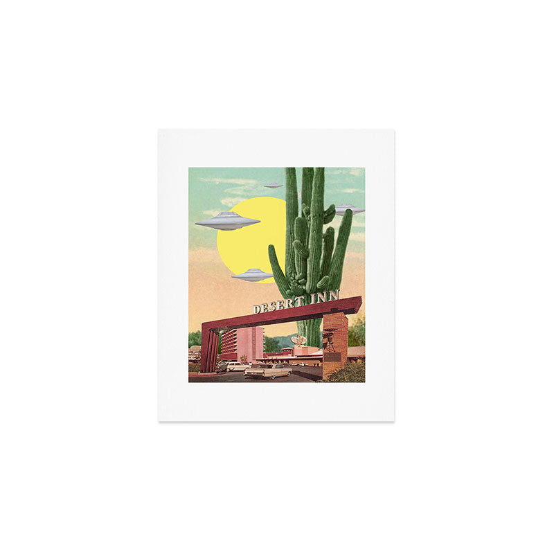Desert Inn (UFO) Art Print Gallery Image 1