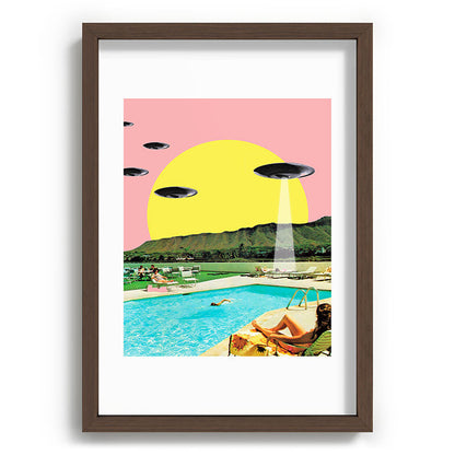 Invasion on vacation (Square) Framed Art Print Gallery Image 89
