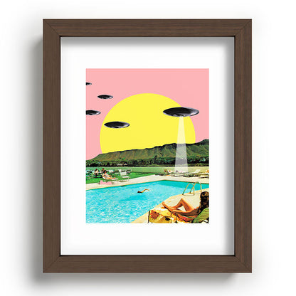 Invasion on vacation (Square) Framed Art Print Gallery Image 86