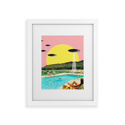 Invasion on vacation (Square) Framed Art Print Gallery Image 70