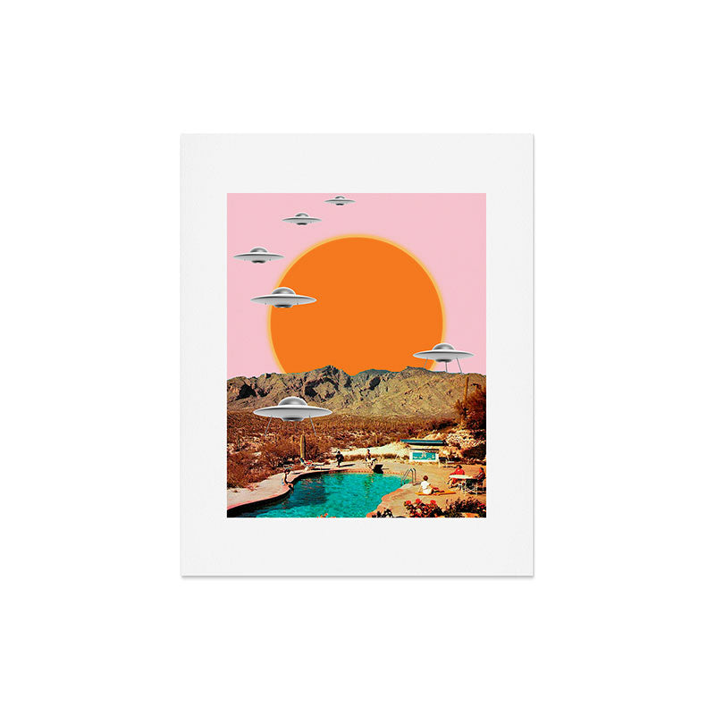 They've arrived! (UFO) Art Print Gallery Image 4