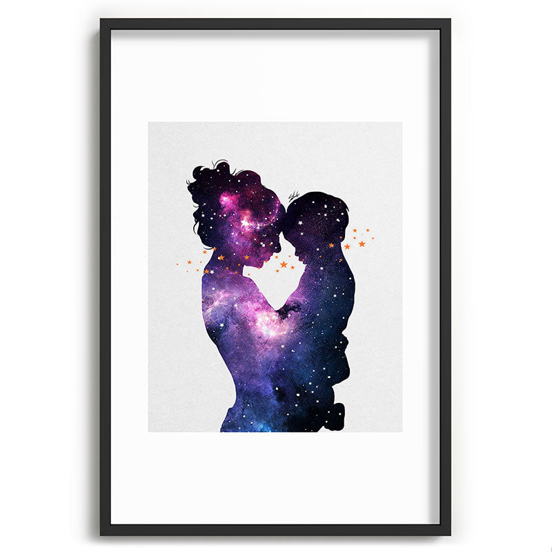 The first love. Framed Art Print Gallery Image 85