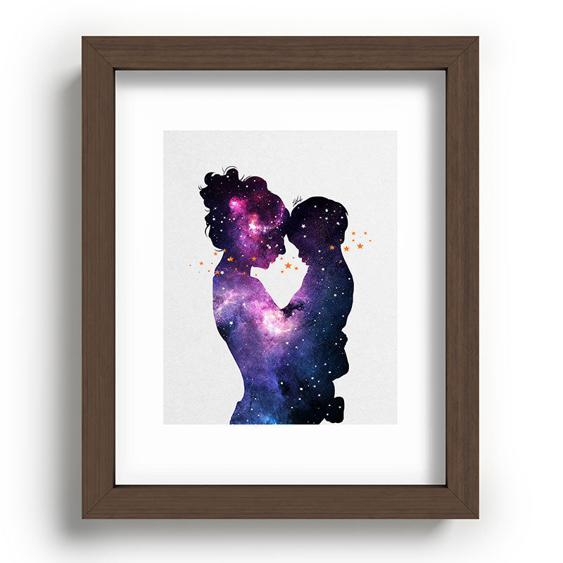 The first love. Framed Art Print Gallery Image 88