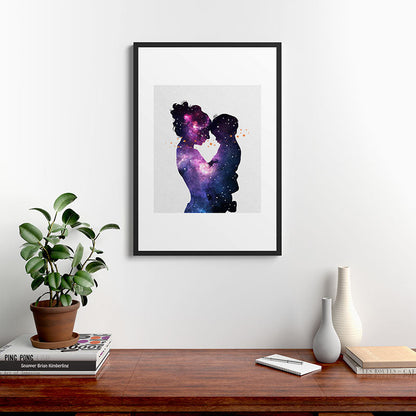 The first love. Framed Art Print Gallery Image 8
