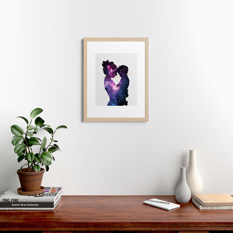 The first love. Framed Art Print Gallery Image 64