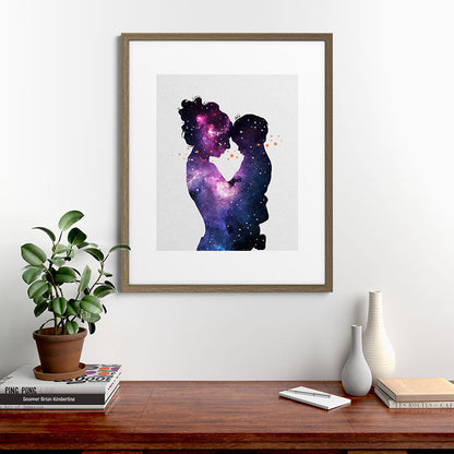 The first love. Framed Art Print Gallery Image 58