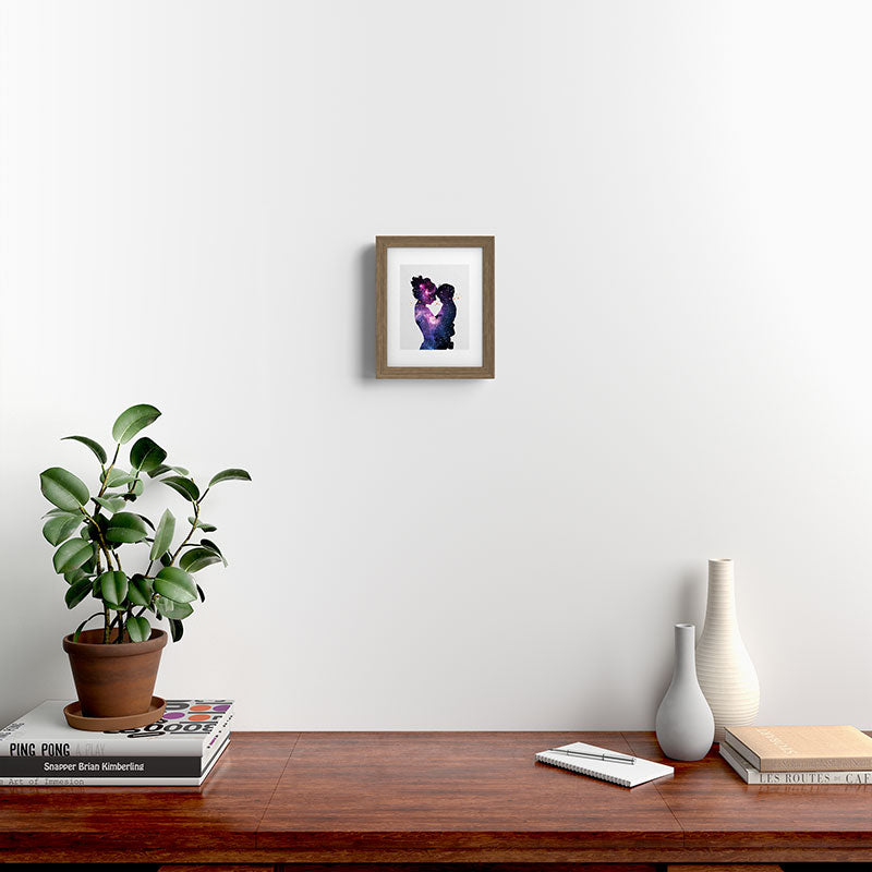 The first love. Framed Art Print Gallery Image 10