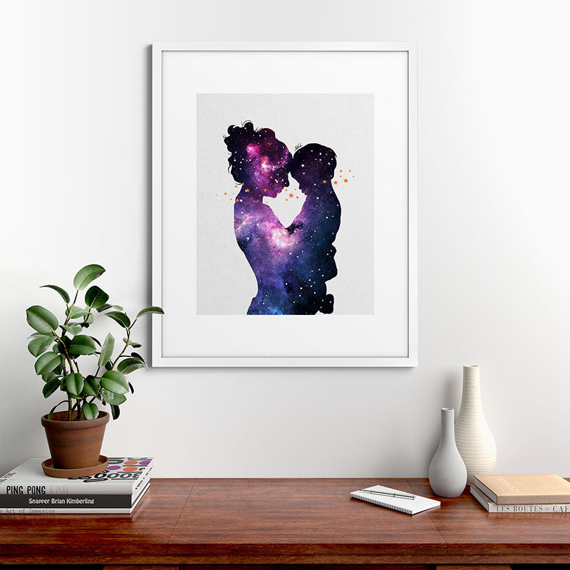 The first love. Framed Art Print Gallery Image 76
