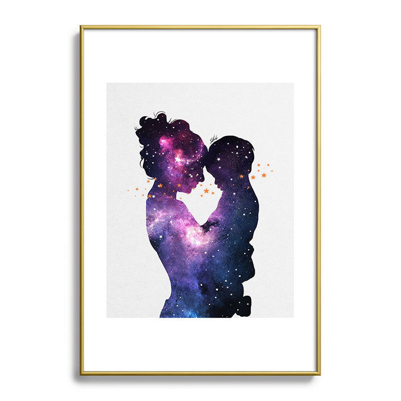 The first love. Framed Art Print Gallery Image 123