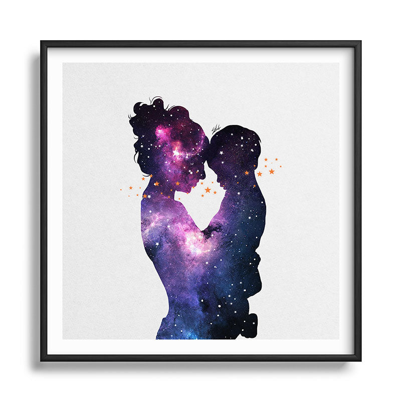 The first love. Framed Art Print Gallery Image 122