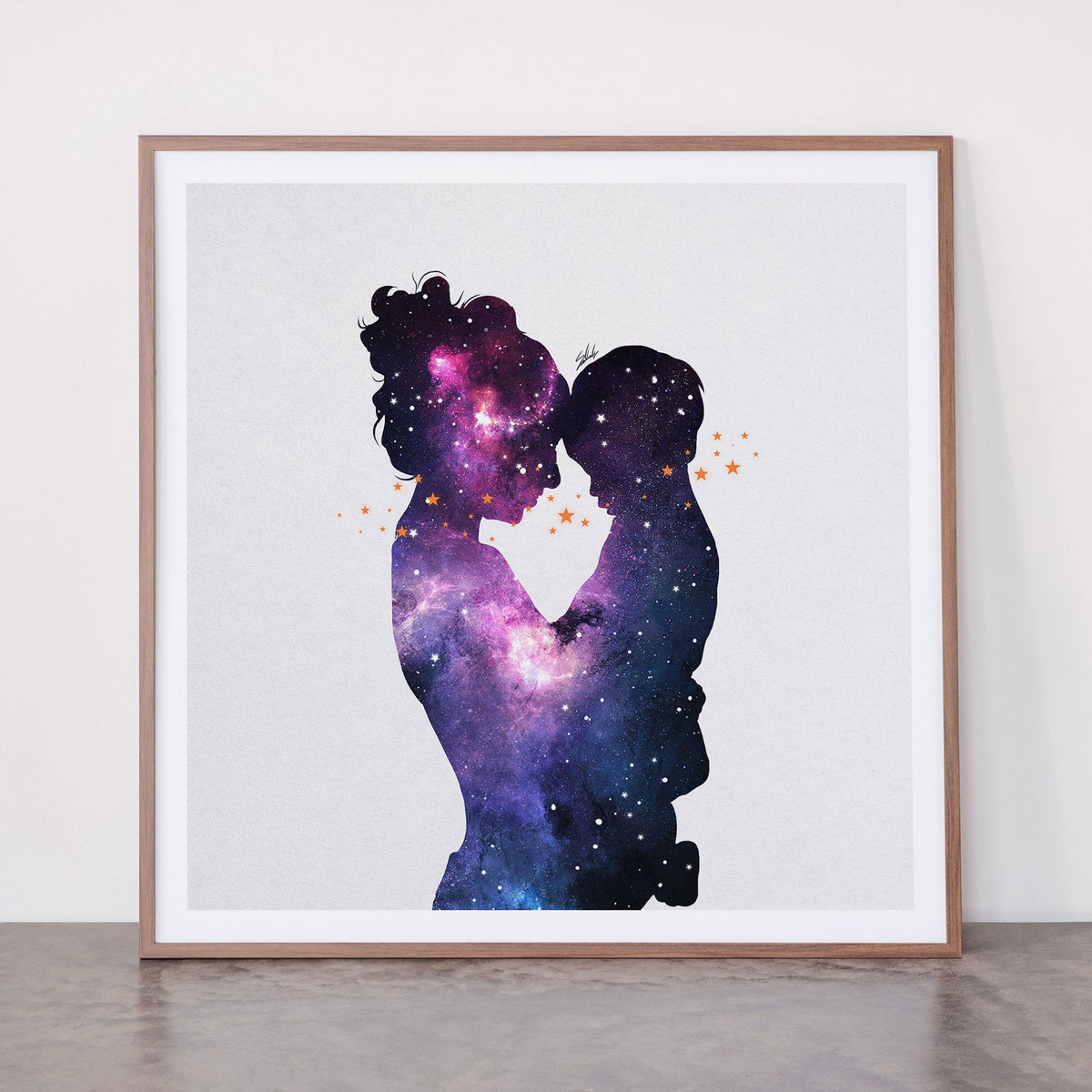 The first love. Framed Art Print Gallery Image 21