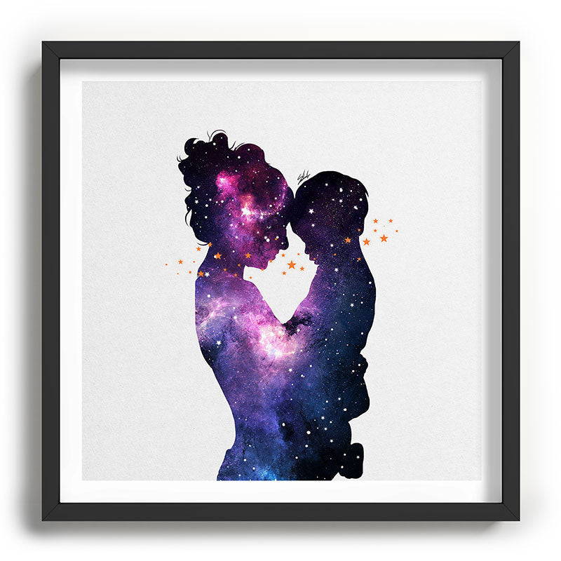 The first love. Framed Art Print Gallery Image 93