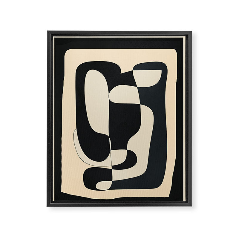 Abstract Geometry 4 Framed Canvas Print Gallery Image 5